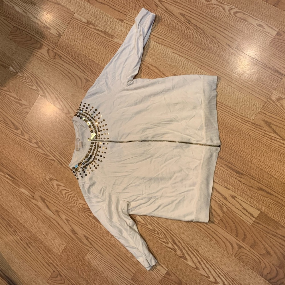 Michael Kors zipper cardigan